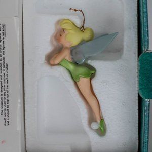 Vtg WDCC Disney "TINKER BELL" 1996 Special Edition Ornament Peter Pan w/COA MIB